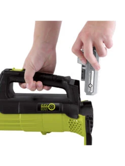 Sun Joe® 24V ION+ 2.0-Ah Cordless Compact Turbine Jet Blower, 100-MPH 350-CFM 15 Sun Joe® 24V ION+ 2.0-Ah Cordless Compact Turbine Jet Blower, 100-MPH 350-CFM -Garden Supply Store 8612516 10v