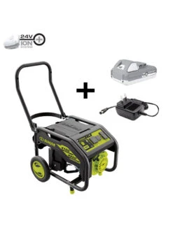 Sun Joe® 4,100/3,300-Running Watt Propane Powered Portable Generator W/24VBattery Starter 11 Sun Joe® 4,100/3,300-Running Watt Propane Powered Portable Generator W/24VBattery Starter -Garden Supply Store 8612525 01v