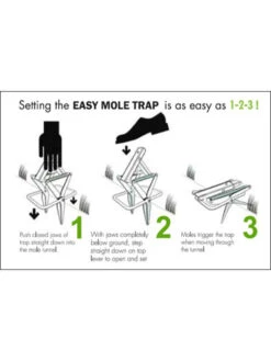 Easy Mole Trap -Garden Supply Store 8612557 04v 1