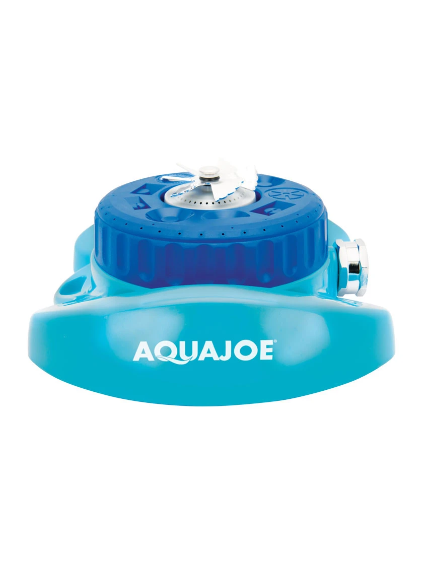 Aqua Joe® AJ-TSSBM Indestructible 9-Pattern Metal Turret Sprinkler 4 Aqua Joe® AJ-TSSBM Indestructible 9-Pattern Metal Turret Sprinkler - Image 2