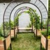 2’ X 4’ Arch Trellis For Planter Boxes 1 2’ X 4’ Arch Trellis For Planter Boxes -Garden Supply Store 8612976 0414 arch trellis for 2 foot x 4 foot planter box