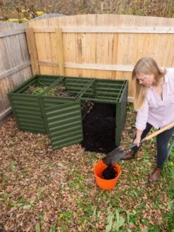 Demeter 3 Bin Composter -Garden Supply Store 8613062 00269