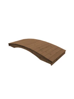 Plank Garden Bridge Finished 3' X 10' 5 Plank Garden Bridge Finished 3' X 10' -Garden Supply Store 8613093 01v