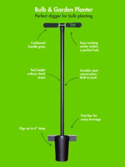Yard Butler® Long Handled Bulb Planter 7 Yard Butler® Long Handled Bulb Planter -Garden Supply Store 8613157 03v