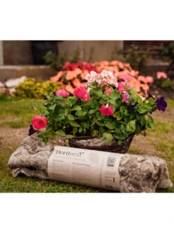 Hortiwool ® Hanging Basket Liner, Set Of 2 -Garden Supply Store 8613263 16v