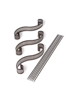 Scroll Linking Stakes, Set Of 3 15 Scroll Linking Stakes, Set Of 3 -Garden Supply Store 8613321 5899