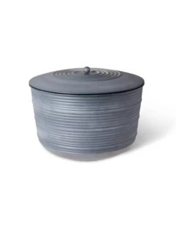 Ribbed Hose Pot With Lid 15 Ribbed Hose Pot With Lid -Garden Supply Store 8613332 5801