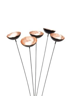 Copper Poppy Sways, Set Of 5 -Garden Supply Store 8613342 9215
