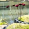 Red Poppy Sways, Set Of 5 -Garden Supply Store 8613343 2 red poppy sways set of 5