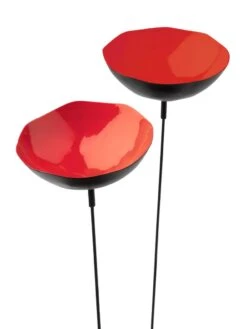Red Poppy Sways, Set Of 5 -Garden Supply Store 8613343 519