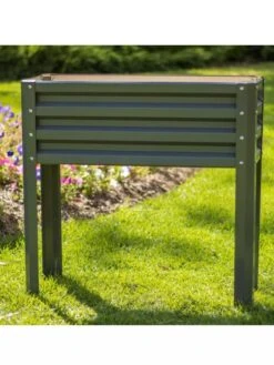 Metal Double Height Raised Garden Bed -Garden Supply Store 8613688 06V 3 4