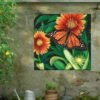 Monarch Outdoor Wall Art -Garden Supply Store 8613939 02V monarch outdoor wall art