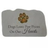 Dogs Leave Paw Prints Memorial Stone 2 Dogs Leave Paw Prints Memorial Stone -Garden Supply Store 8614135 01V 3 4 dogs leave paw prints memorial stone