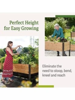 Elevated Planter Box, 2' X 8' 15 Elevated Planter Box, 2' X 8' -Garden Supply Store B00EOW8FHU raisedbed benefits 1