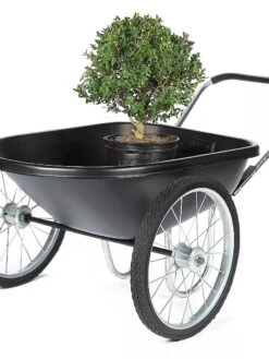 Poly-Tough Cart: A Two-Wheel Wheelbarrow -Garden Supply Store GS34390 07Z tif