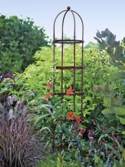 Jardin Round Obelisk, 7' -Garden Supply Store GS39530 02 tif