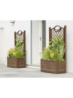 Separate Flower Box With Trellis -Garden Supply Store webimage 8613626 02V